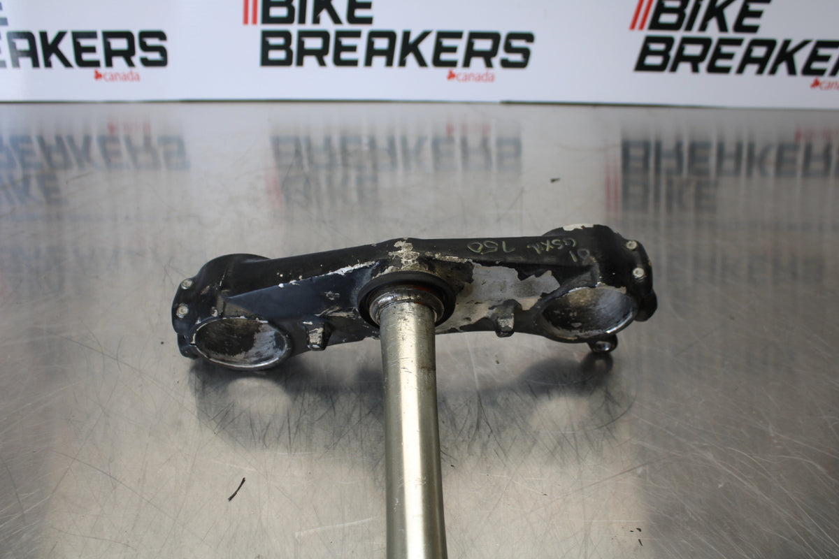 97-02 SUZUKI GSXR750 FRONT FORKS CLAMP LOWER TRIPLE TREE STEM BB145