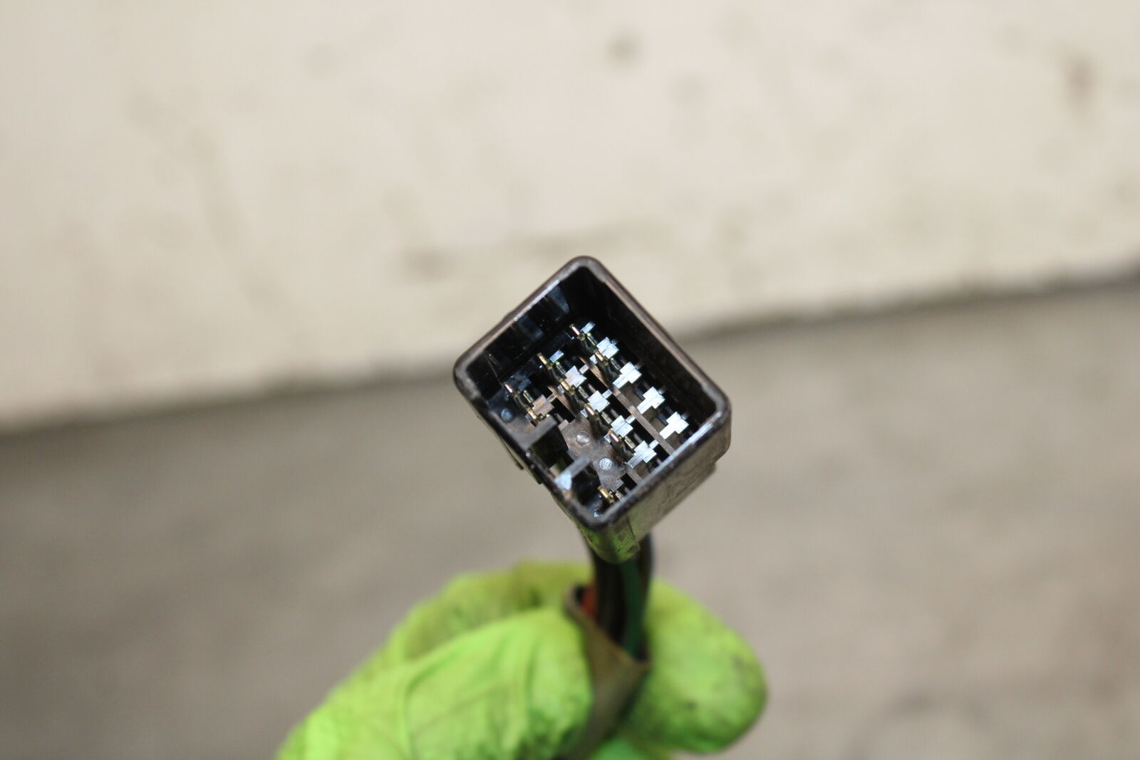 12-13 KAWASAKI Z1000 LEFT CLIP ON HANDLE HORN SIGNALS SWITCH SWITCHES BB743