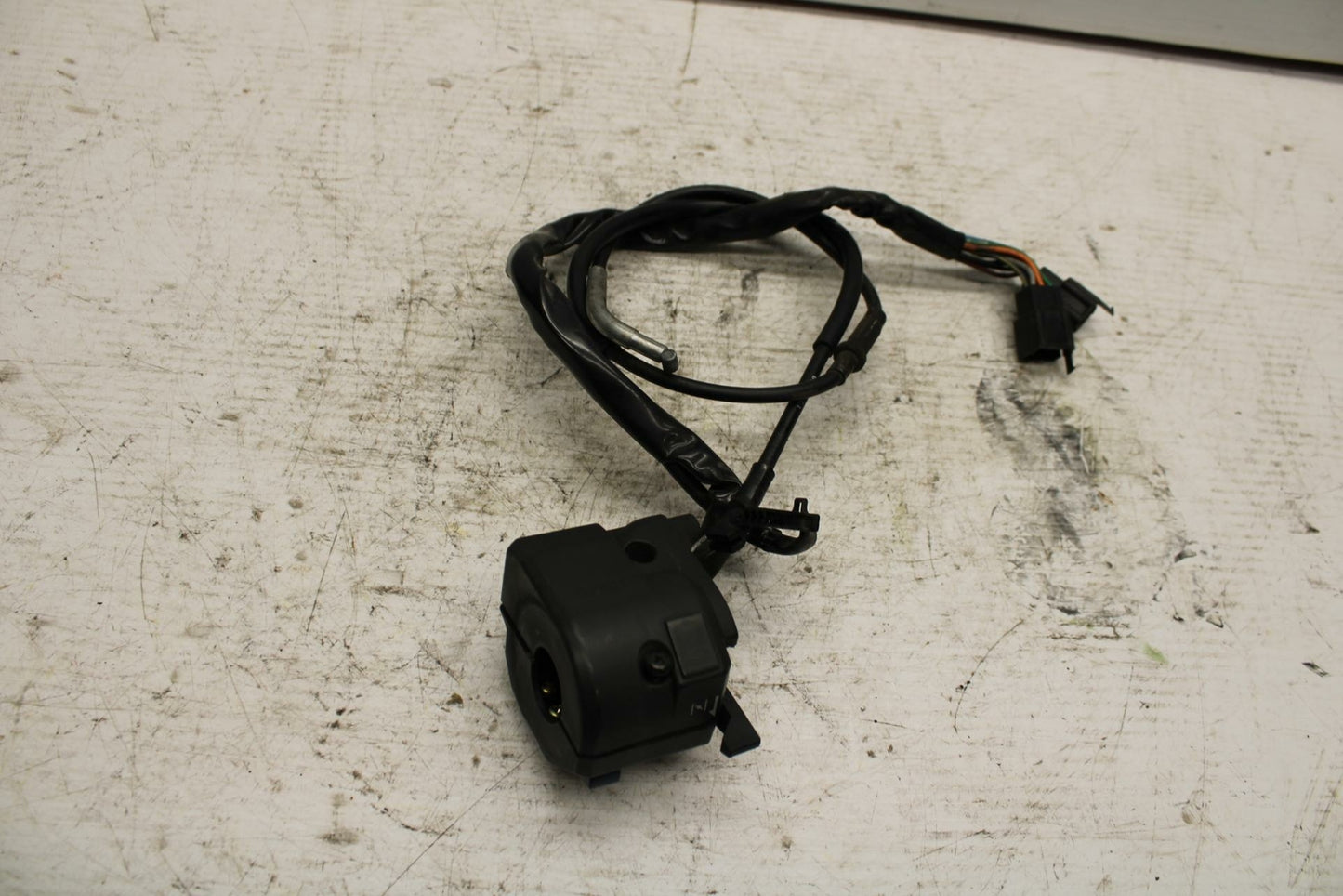 90-07 KAWASAKI ZZR 250 LEFT CLIP ON HANDLE HORN SIGNALS SWITCH SWITCHES BB298