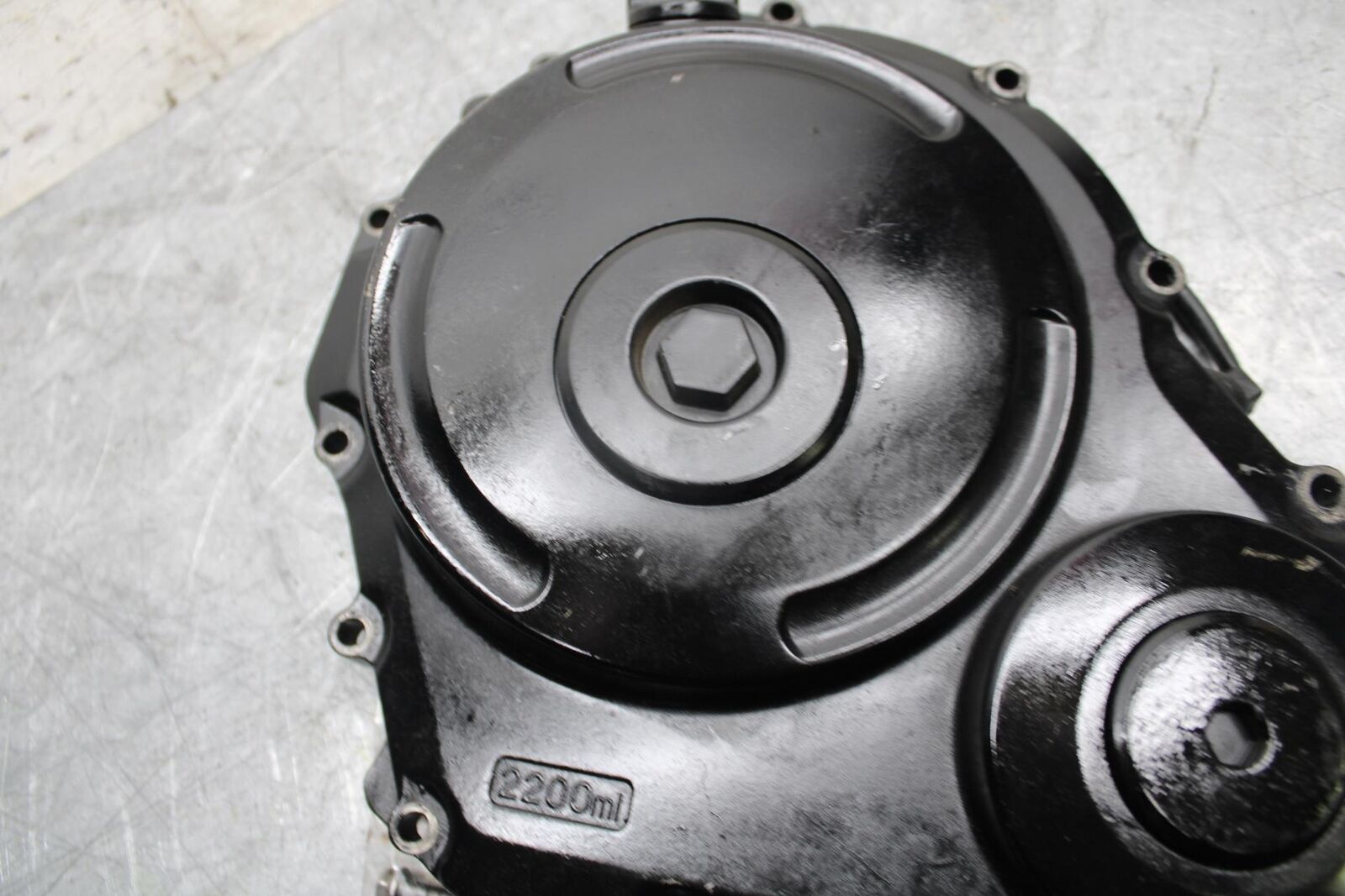 2007 Suzuki GSXR750 CLUTCH SIDE ENGINE MOTOR COVER 11341-01H00 BB50