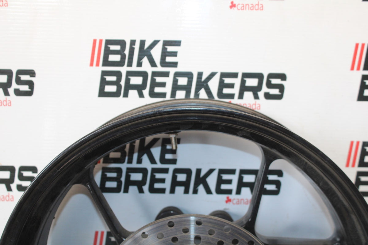 16 APRILIA TUONO V4 1100 REAR WHEEL BACK RIM & ROTOR BB905