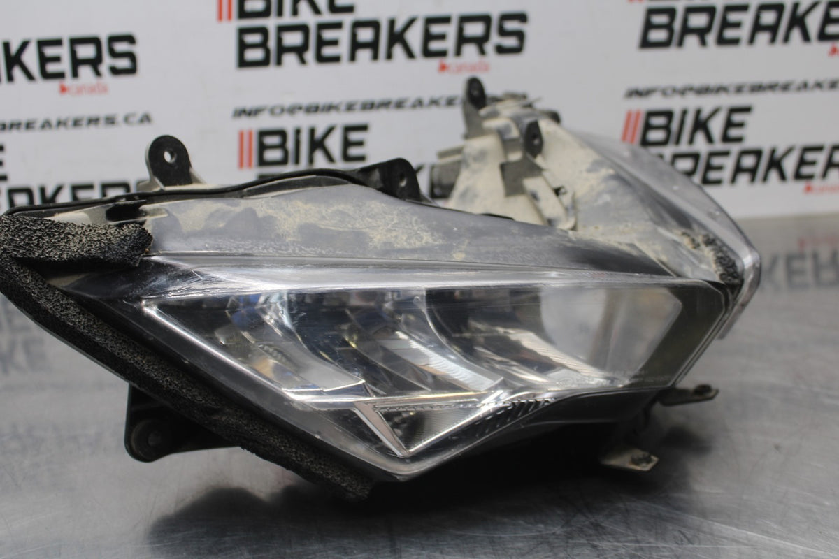 18-23 KAWASAKI NINJA 400 EX400 ABS FRONT HEADLIGHT HEAD LIGHT LAMP BB795
