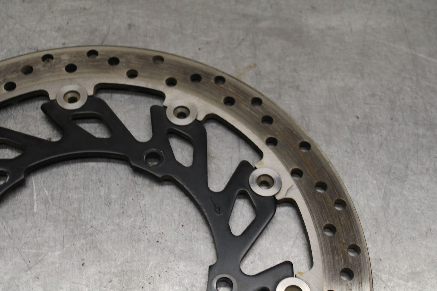 09-14 YAMAHA YZF R1 FRONT LEFT RIGHT BRAKE ROTORS DISCS 14B-2581T-00-00 BB696