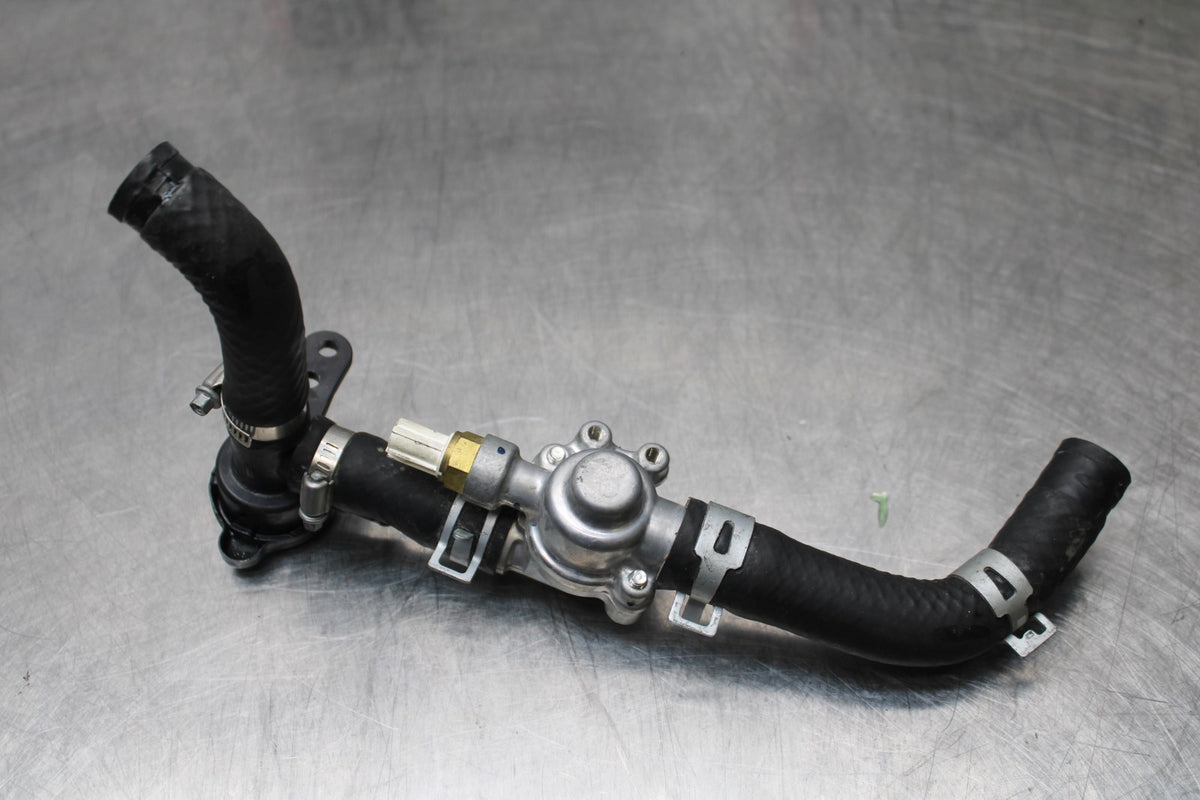 13-17 KAWASAKI NINJA 300 EX300 ABS THERMOSTAT W HOUSING ASSEMBLY BB187