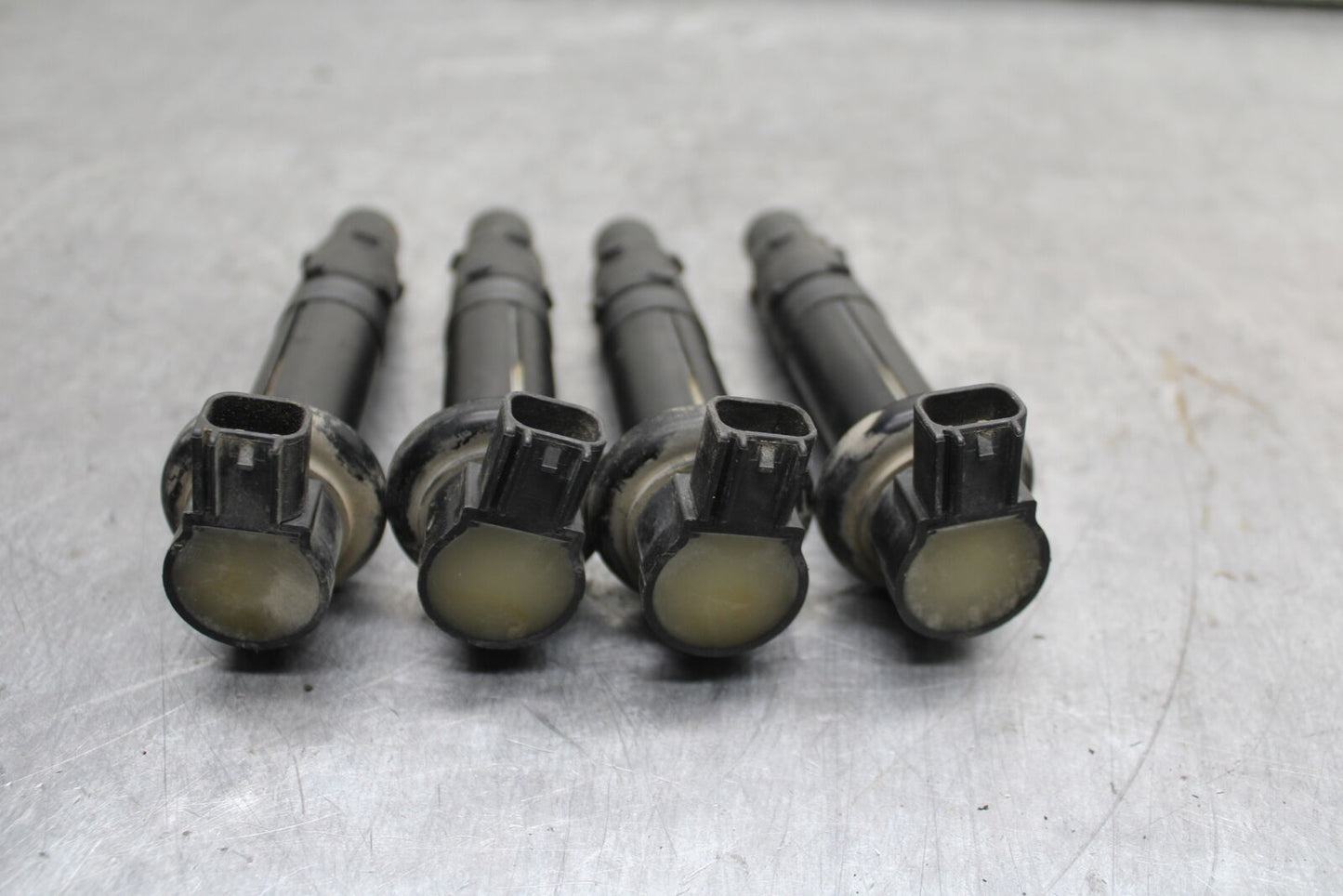 08-09 YAMAHA YZF R6S IGNITION COILS COIL SPARK PLUG CAPS BB115