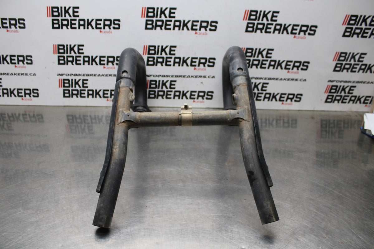 19 MOTO GUZZI V7 III EXHAUST HEADER PIPES MANIFOLD BB831