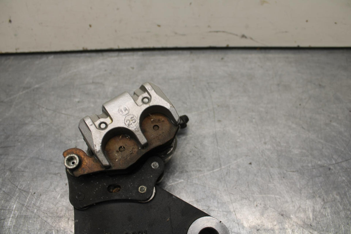 08-12 KAWASAKI NINJA 250R EX250J REAR BACK BRAKE CALIPER W MOUNT BRACKET BB612