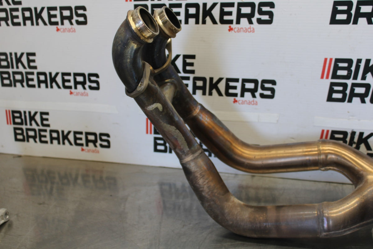 20-23 APRILIA RS660 FULL EXHAUST SYSTEM HEADERS PIPE MUFFLER BB889