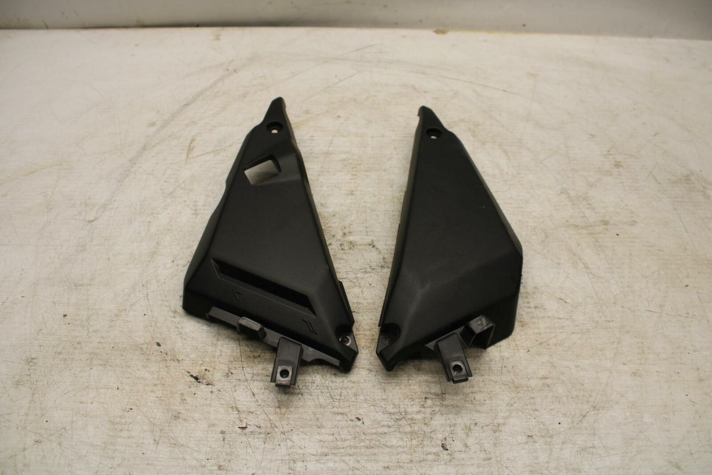17-20 KAWASAKI NINJA 650 RIGHT LEFT FRAME MID SIDE COVERS COWLS PANELS BB364