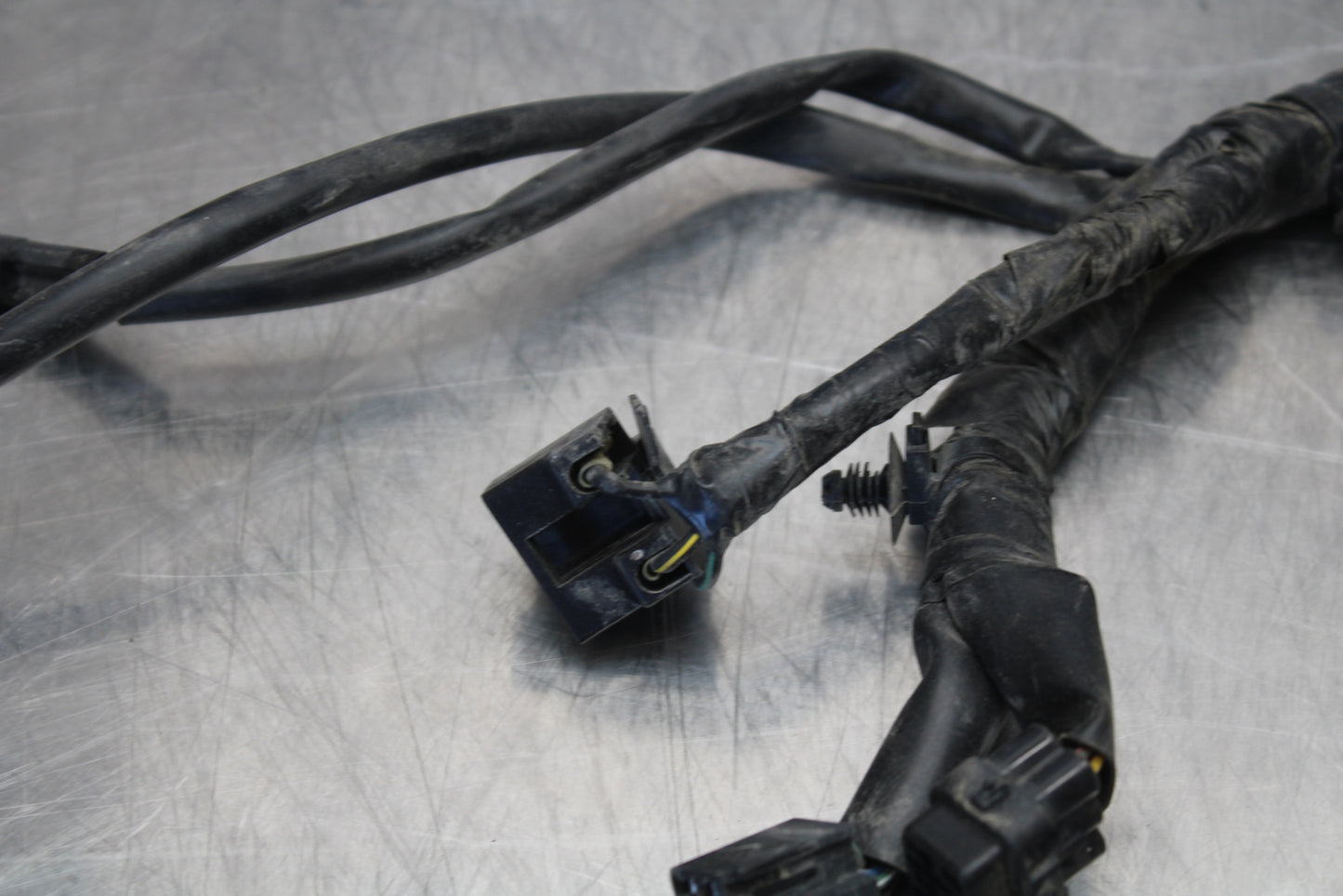 09-15 YAMAHA FZ6R HEADLIGHT SPEEDO GAUGES WIRING HARNESS WIRE LOOM BB161