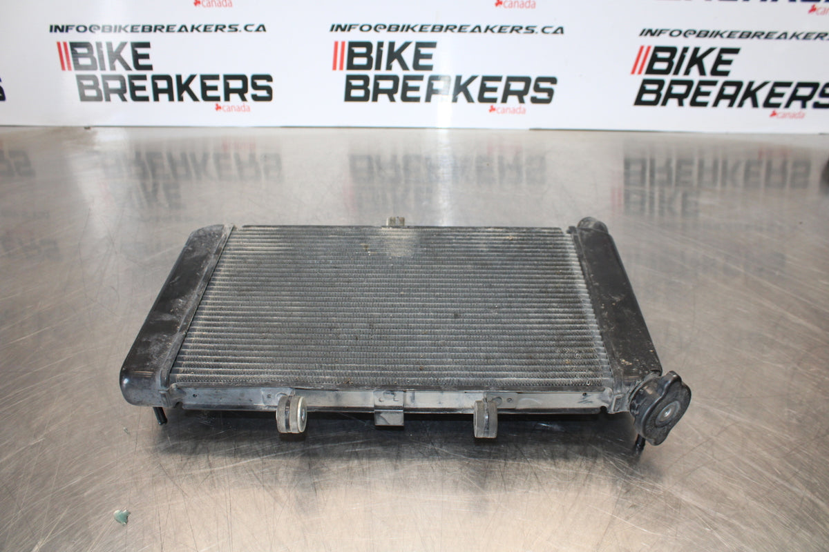 09-15 YAMAHA FZ6R ENGINE RADIATOR MOTOR COOLER COOLING RADIATER BB161