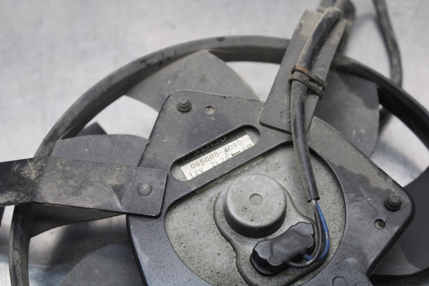 07-08 KAWASAKI NINJA ZX6R ENGINE RADIATOR COOLING FAN BB203