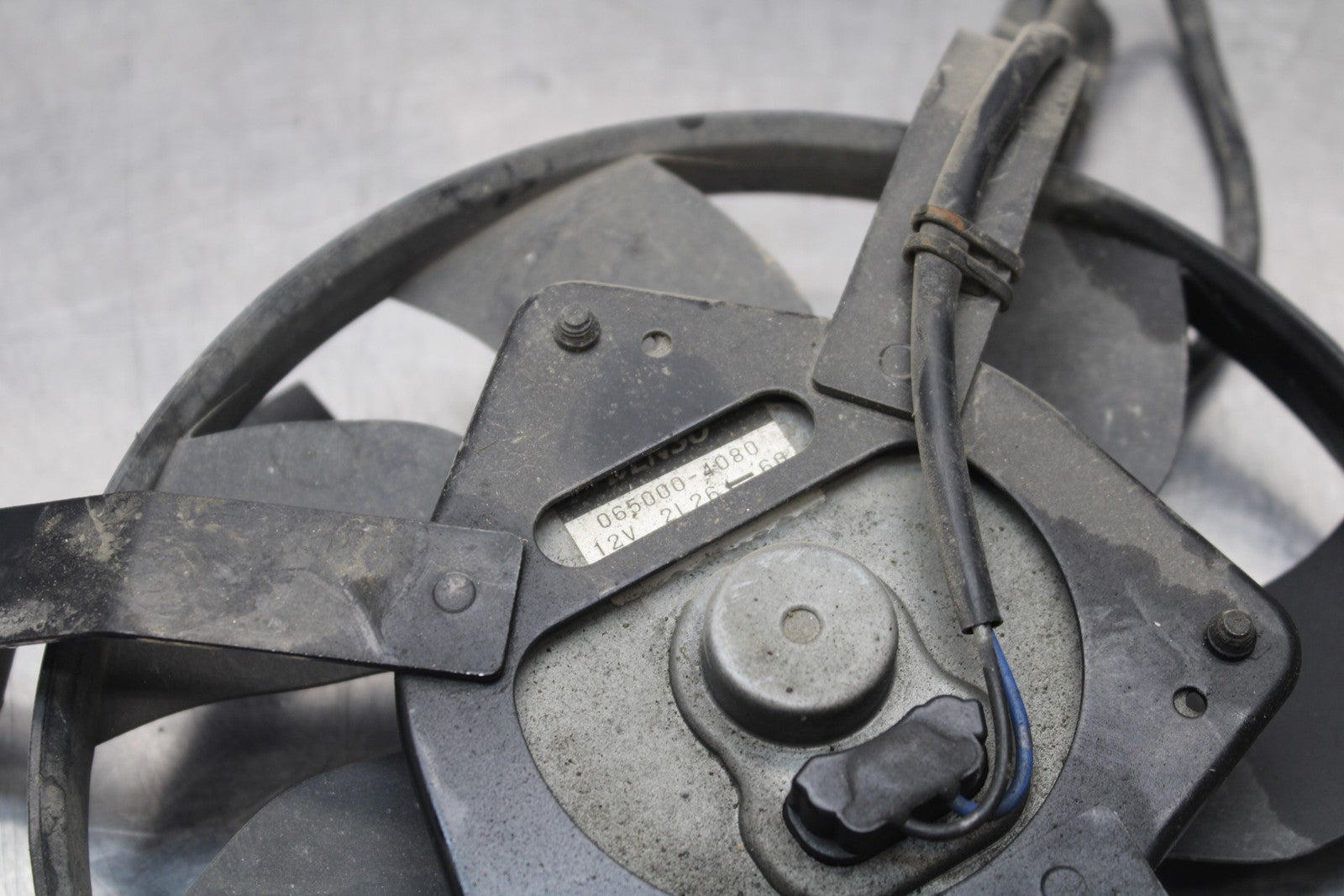 07-08 KAWASAKI NINJA ZX6R ENGINE RADIATOR COOLING FAN BB203