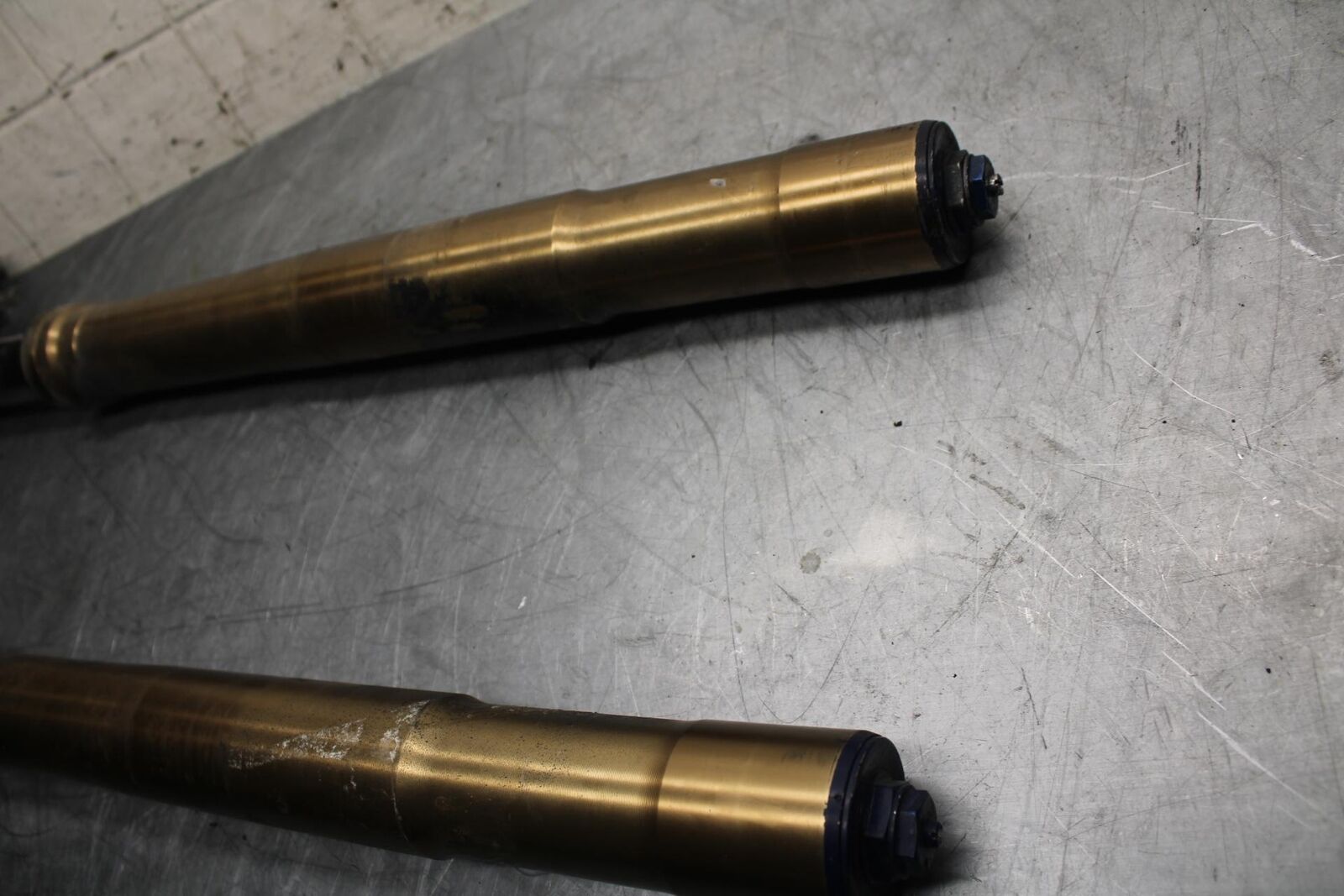 06-07 SUZUKI GSXR600  FORKS SHOCK SUSPENSION SET PAIR 51103-01H00 BB499