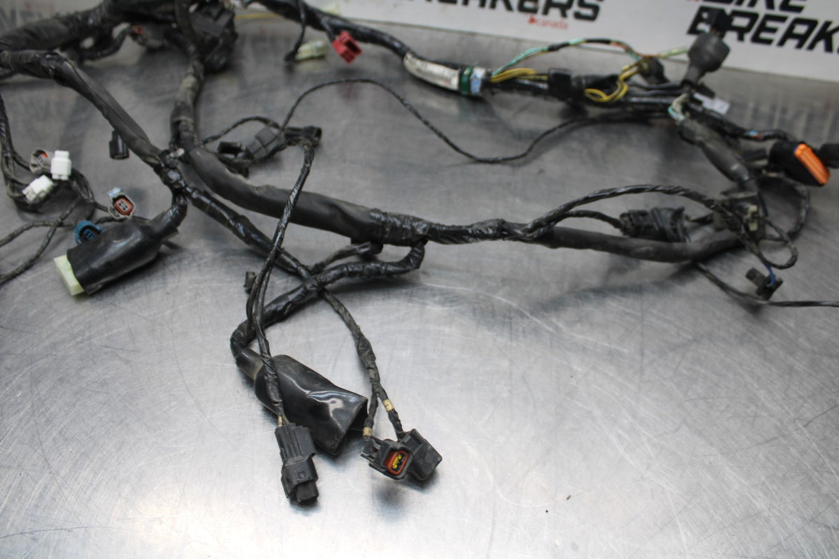 06 KAWASAKI NINJA 650 EX650 MAIN ENGINE WIRING HARNESS MOTOR WIRE LOOM BB823