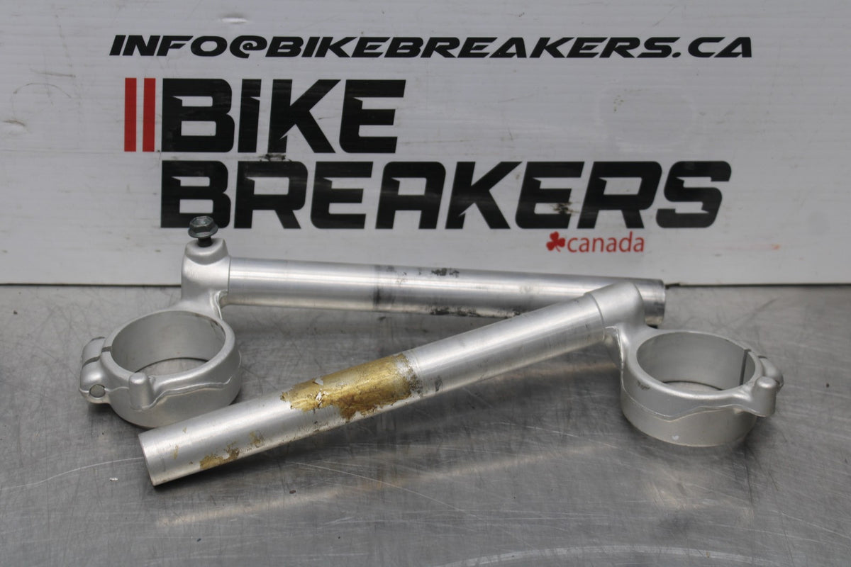 04-05 SUZUKI GSXR600 LEFT RIGHT CLIP ON ONS HANDLEBARS PAIR SET BB792