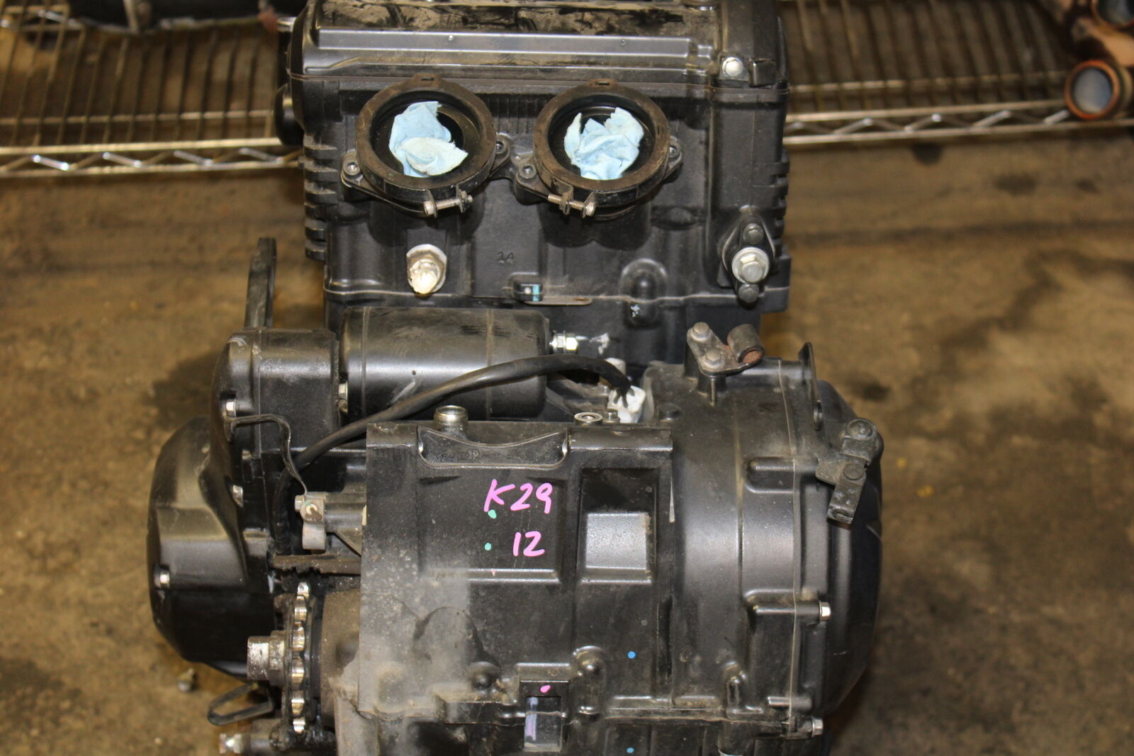 14-15 KAWASAKI NINJA 650 EX650F ABS ENGINE MOTOR BB741