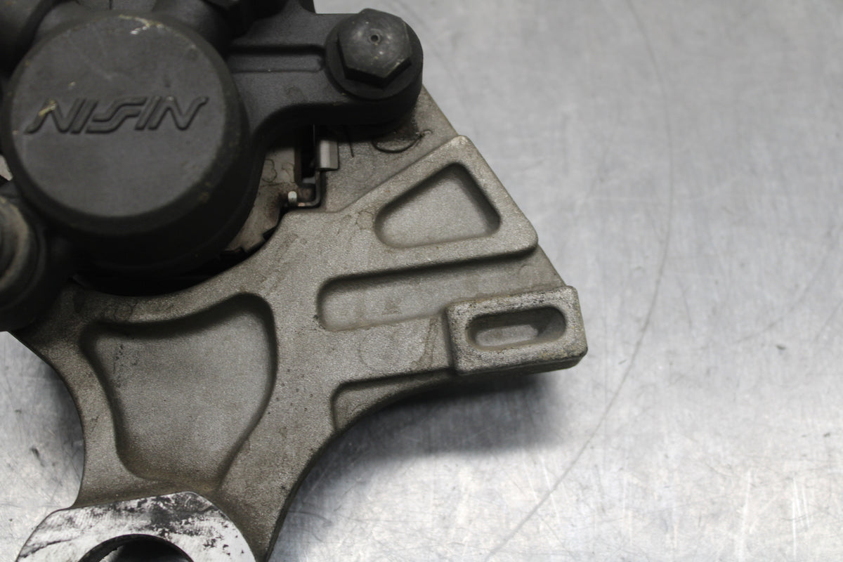 08-09 YAMAHA YZF R6S REAR BACK BRAKE CALIPER W MOUNT BRACKET BB114