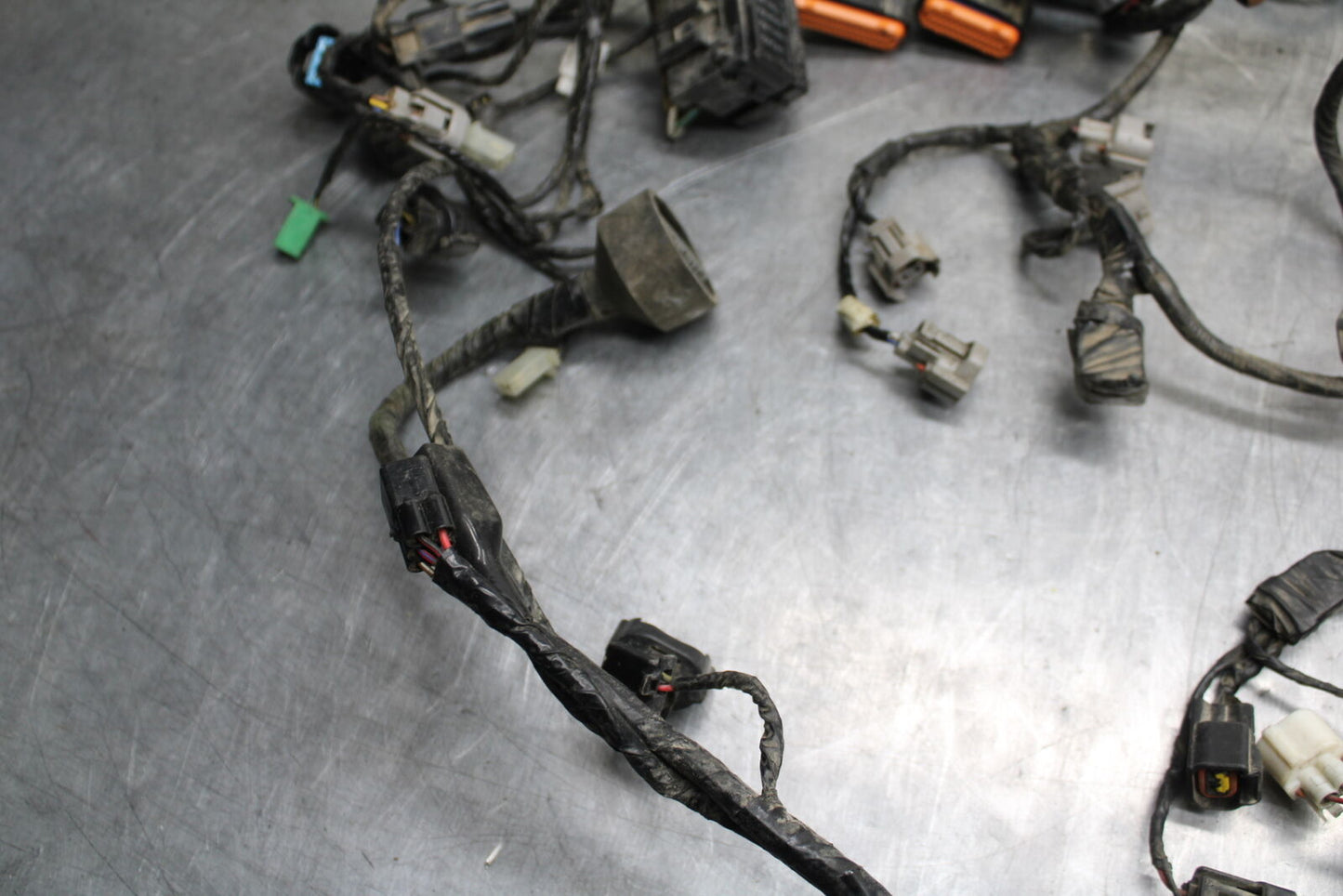 06-07 KAWASAKI NINJA ZX10R MAIN ENGINE WIRING HARNESS MOTOR WIRE LOOM BB115