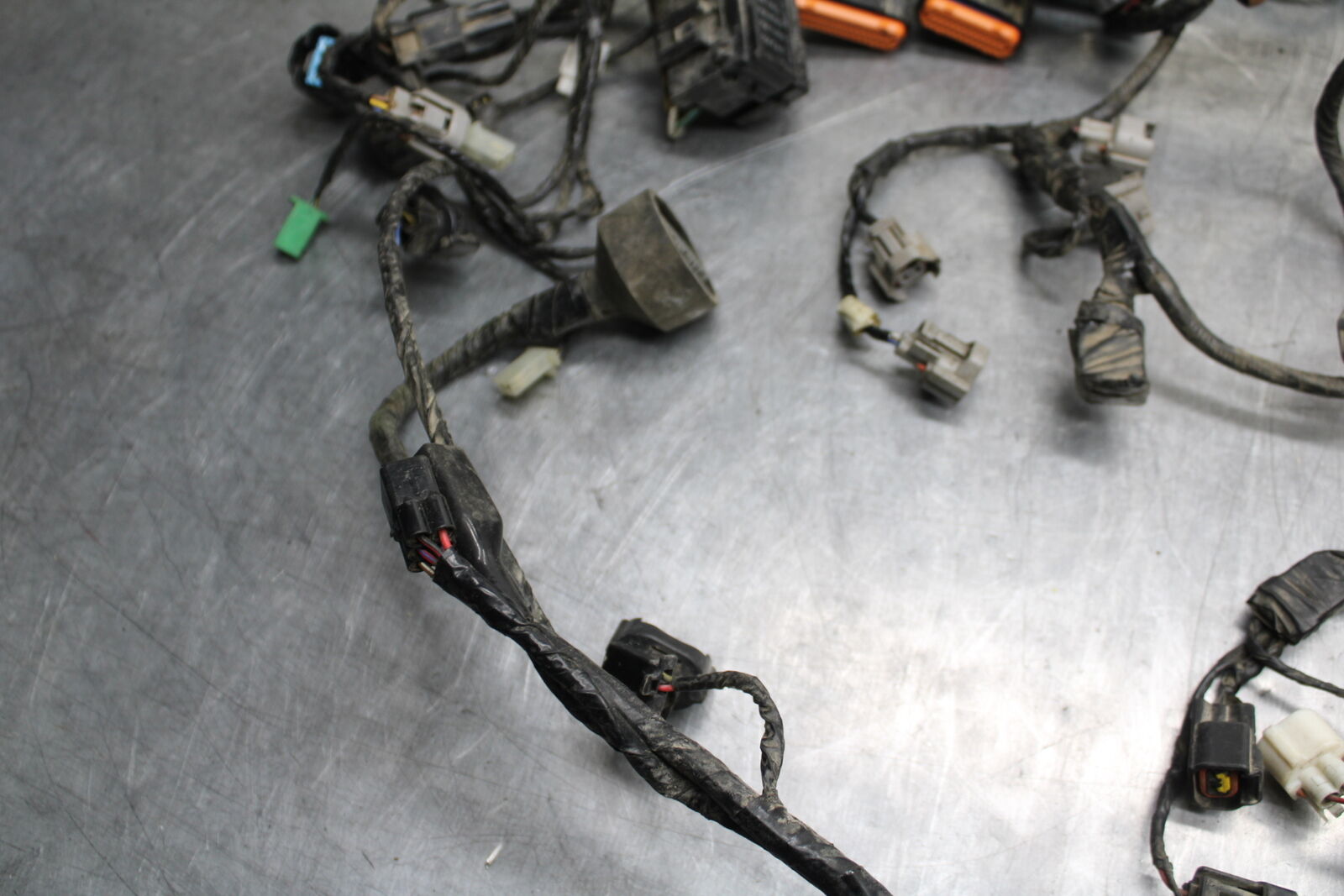 06-07 KAWASAKI NINJA ZX10R MAIN ENGINE WIRING HARNESS MOTOR WIRE LOOM BB115