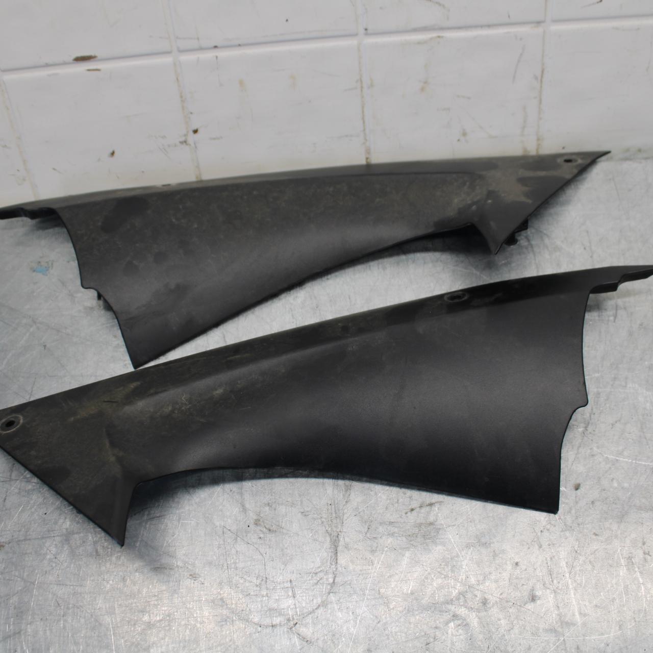 08-16 YAMAHA YZF R6 RIGHT LEFT FRONT DUCT COVERS PANELS COWLS BB436