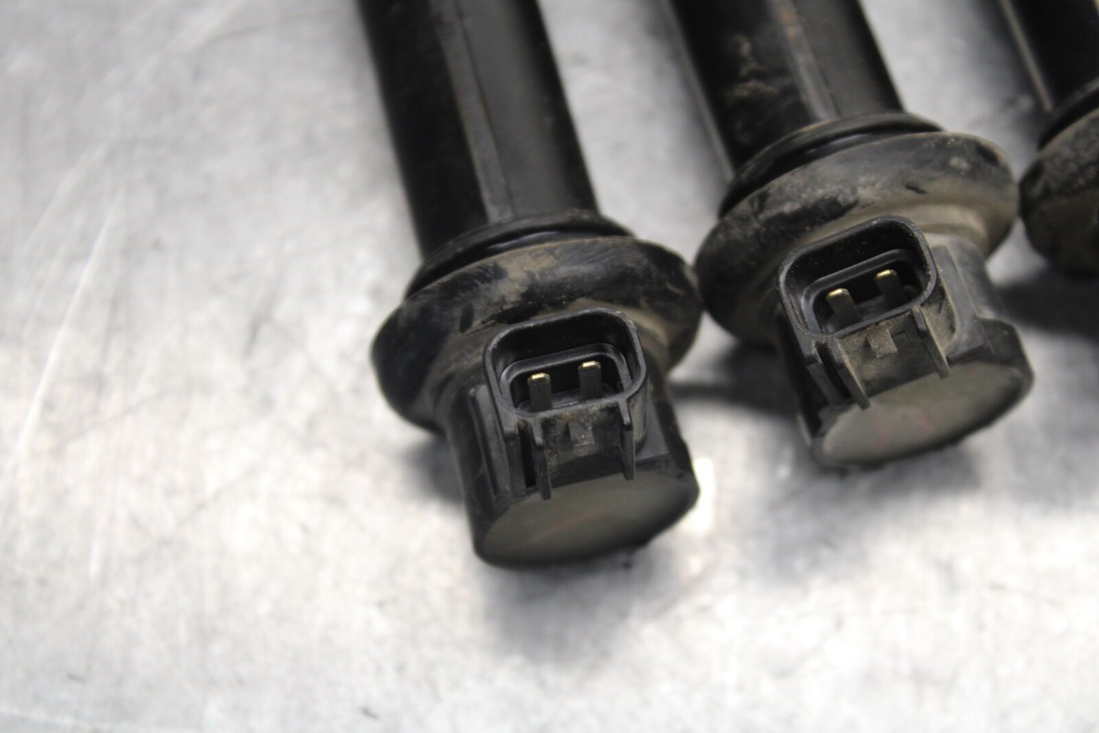 08-09 YAMAHA YZF R6S IGNITION COILS COIL SPARK PLUG CAPS  BB690