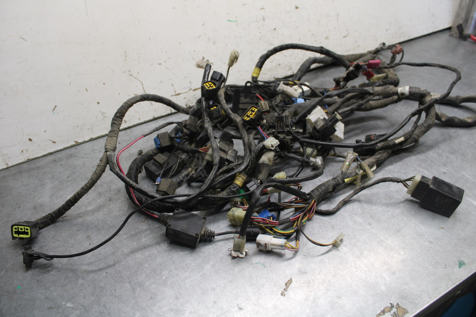 05-06 YAMAHA ROYAL STAR MAIN ENGINE WIRING HARNESS MOTOR WIRE LOOM BB697