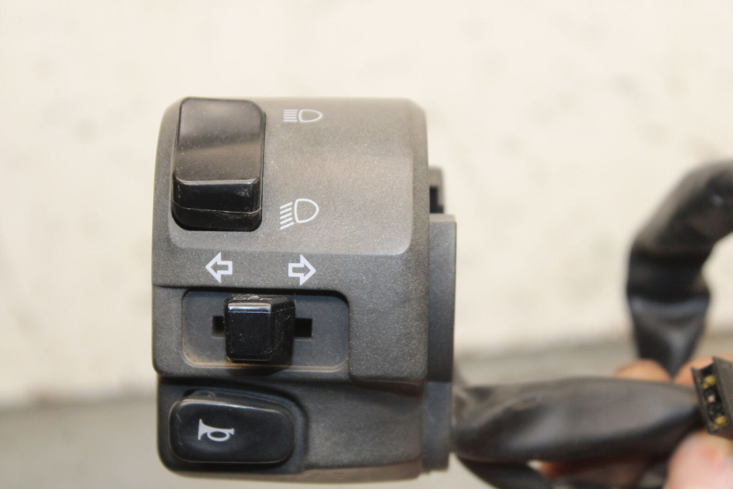 08-12 KAWASAKI NINJA 250R EX250J LEFT CLIP ON HANDLE HORN SIGNALS SWITCH BB111