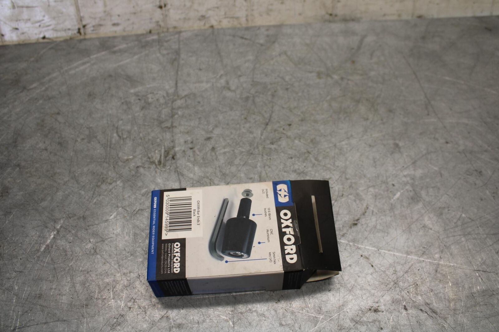 2017 Suzuki GSXR600 AFTERMARKET HANDLEBAR END CAPS WEIGHTS OXFORD  BB527