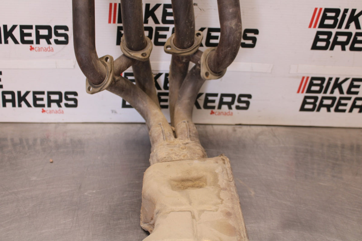 08 KAWASAKI ZX6R EXHAUST HEADER PIPES MANIFOLD BB896