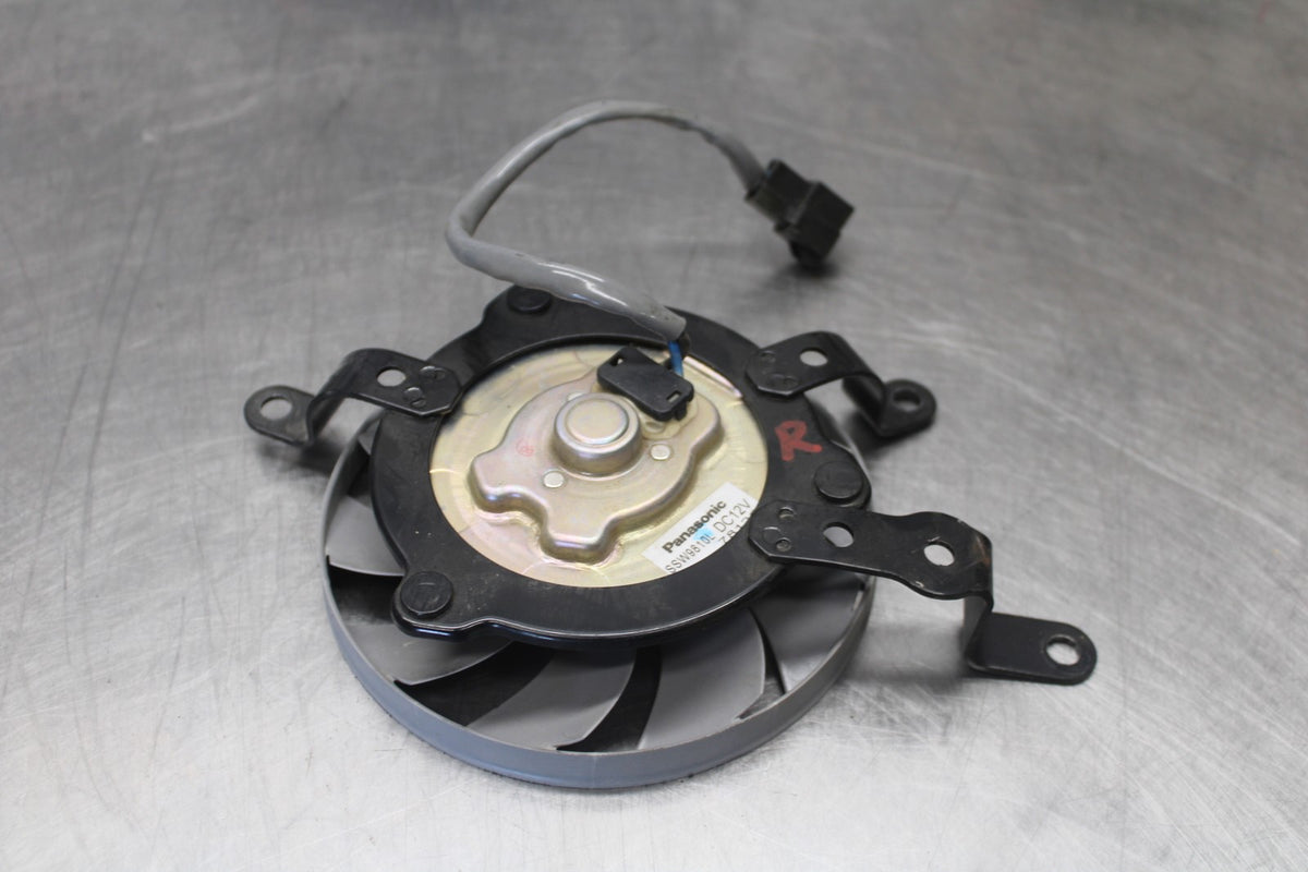 08-16 YAMAHA YZF R6 RIGHT ENGINE RADIATOR COOLING FAN MOTOR BB929