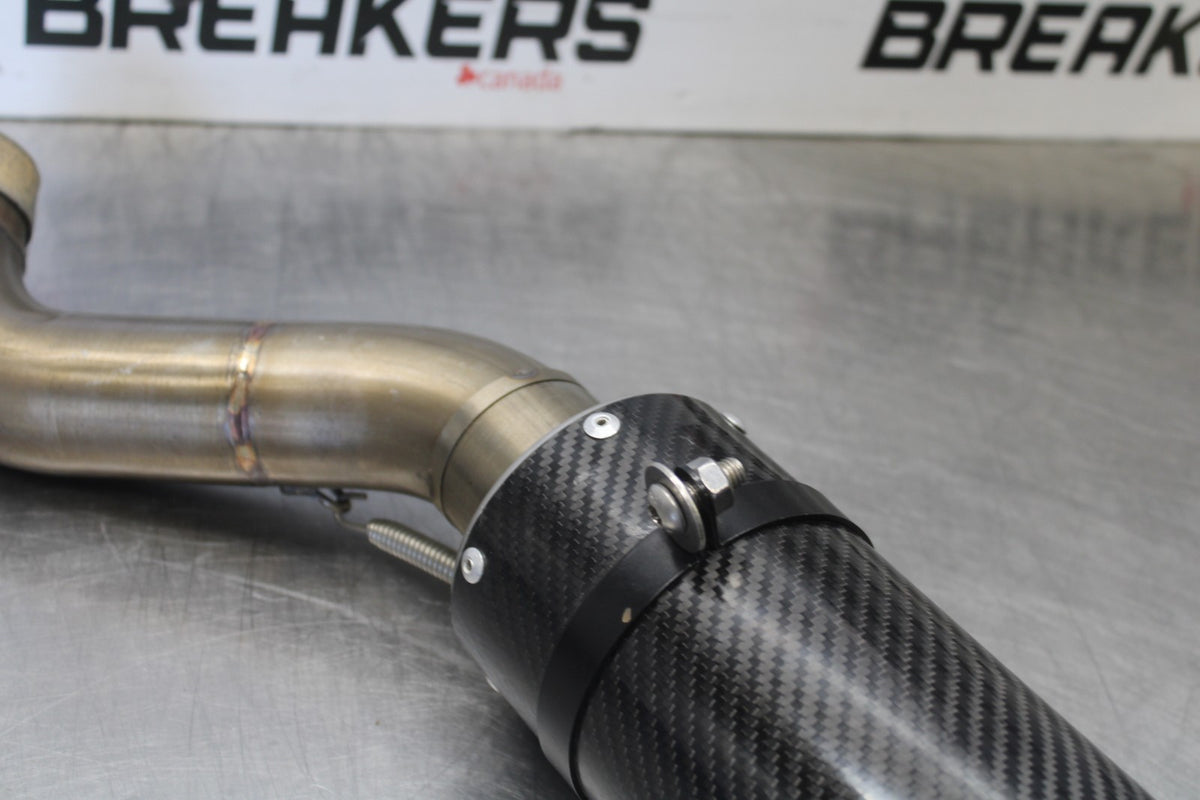 08-09 HONDA CBR1000RR MGP EXHAUST PIPE MUFFLER SLIP ON CAN SILENCER BB00