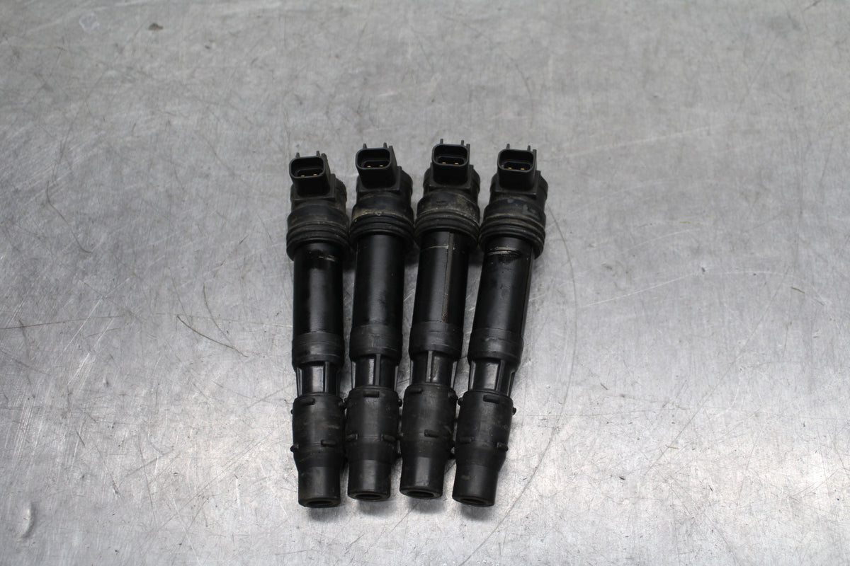 00-02 KAWASAKI NINJA ZX6R IGNITION COILS COIL SPARK PLUG CAPS BB750