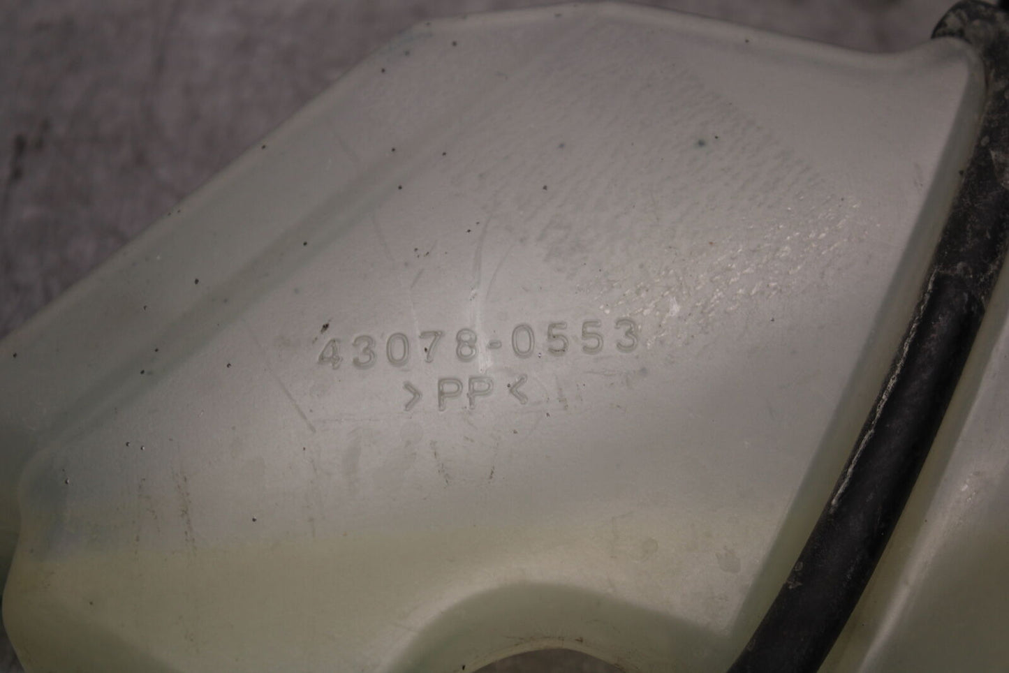 14-15 KAWASAKI NINJA 650 EX650F ABS COOLANT WATER TANK RESERVOIR BOTTLE BB741