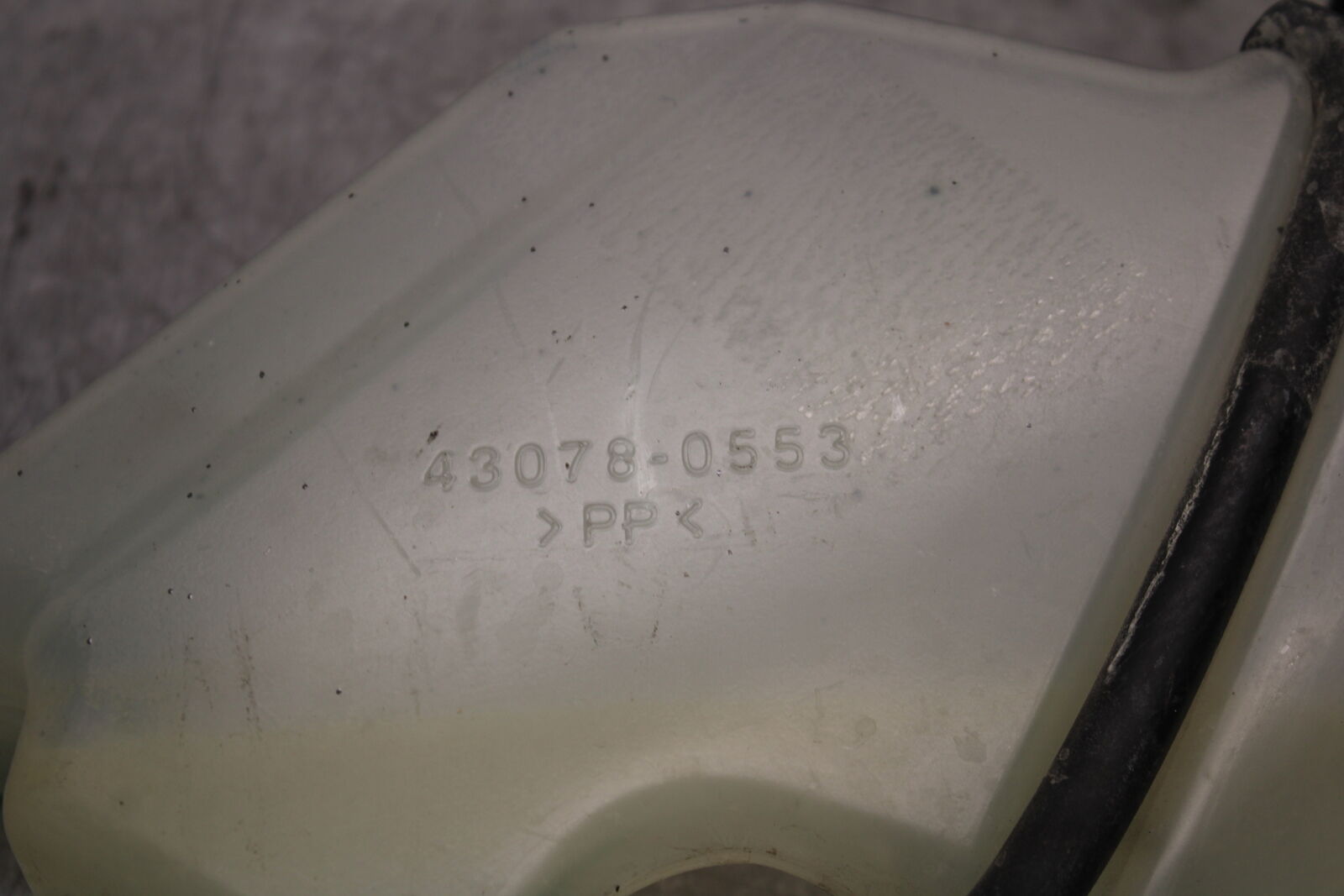 14-15 KAWASAKI NINJA 650 EX650F ABS COOLANT WATER TANK RESERVOIR BOTTLE BB741