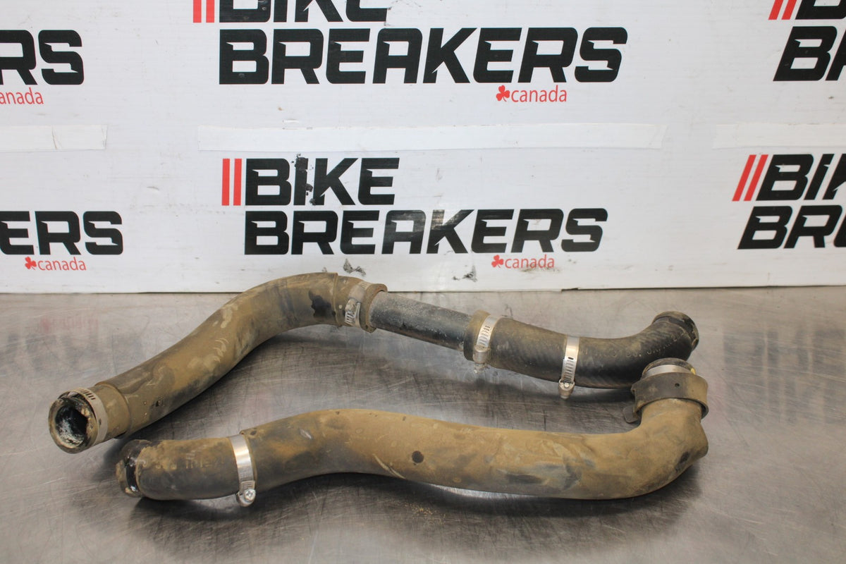 03-04 YAMAHA YZF R6S RADIATOR HOSES ENGINE COOLANT WATER PIPES HOSE BB890