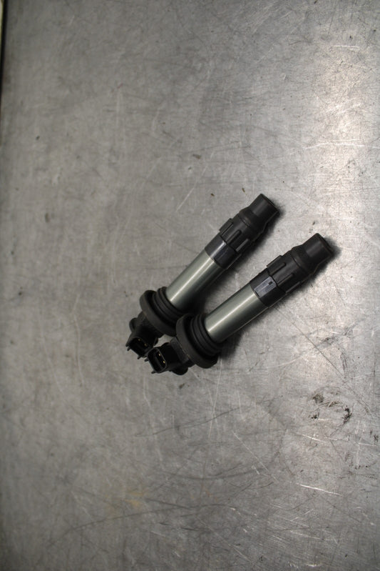 24 KAWASAKI NINJA 500 ABS IGNITION COILS COIL SPARK PLUG CAPS BB730