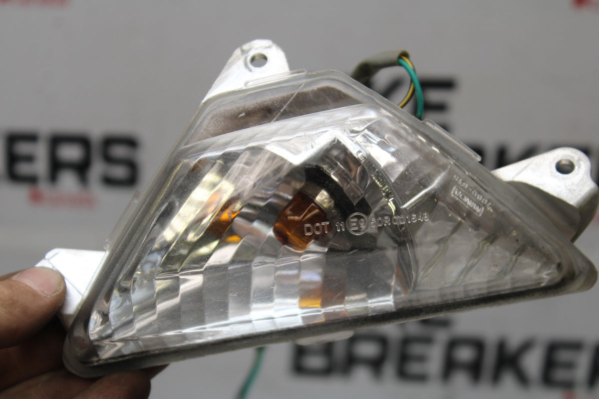 13-18 KAWASAKI NINJA ZX6R LEFT FRONT TURN SIGNAL LIGHT INDICATOR BB915