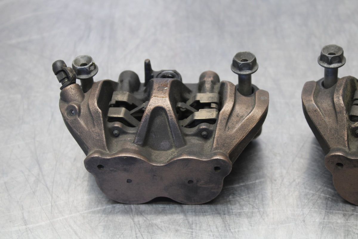 12-16 HONDA CBR1000RR RIGHT LEFT FRONT BRAKE CALIPER SET PAIR CALIPERS BB157