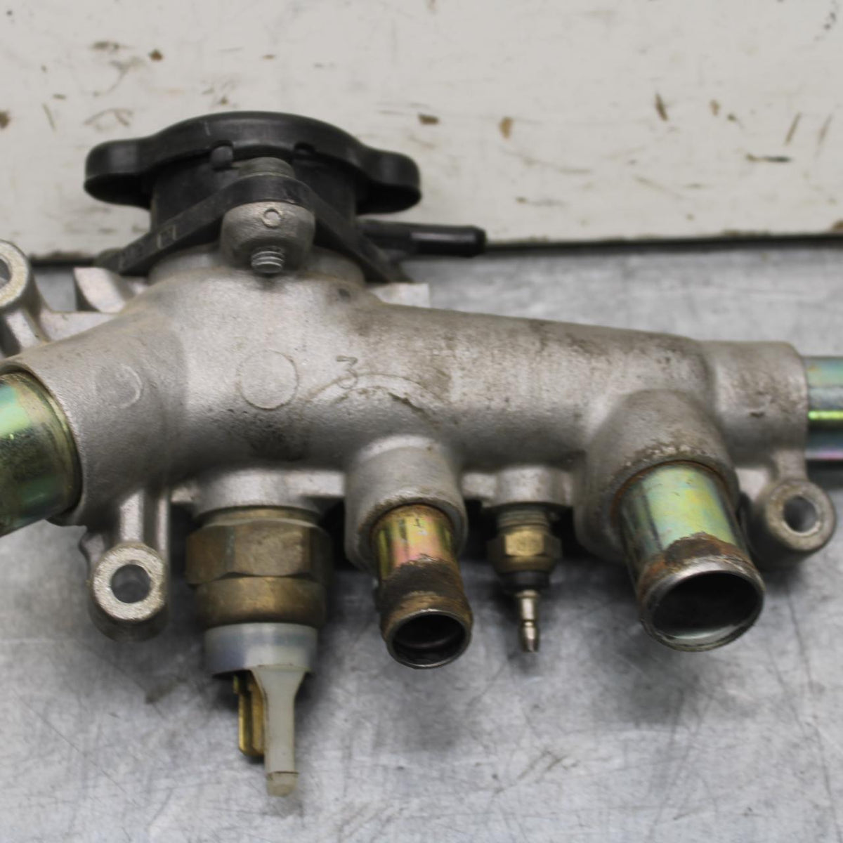 93-07 YAMAHA VMAX 1200 THERMOSTAT W HOUSING ASSEMBLY BB634