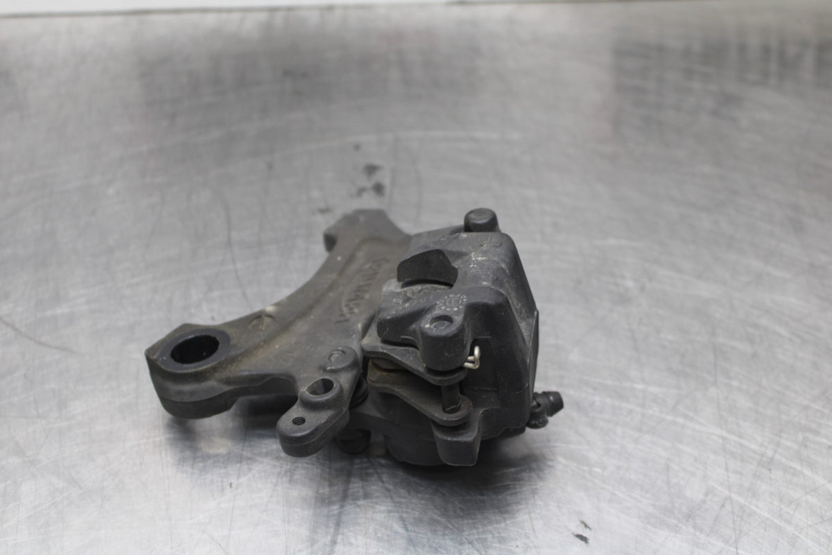 14 TRIUMPH STREET TRIPLE ABS REAR BACK BRAKE CALIPER W MOUNT BRACKET BB808