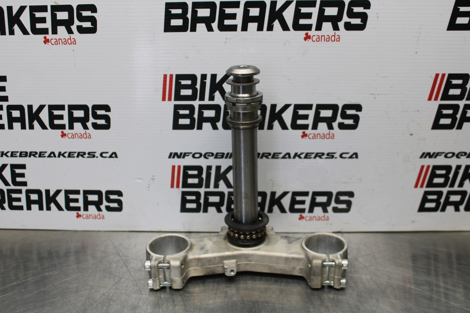 21-23 KAWASAKI NINJA ZX6R FRONT FORKS CLAMP LOWER TRIPLE TREE STEM BB179