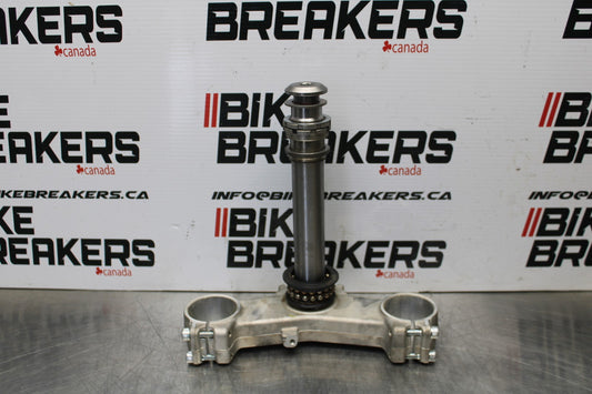 21-23 KAWASAKI NINJA ZX6R FRONT FORKS CLAMP LOWER TRIPLE TREE STEM BB179