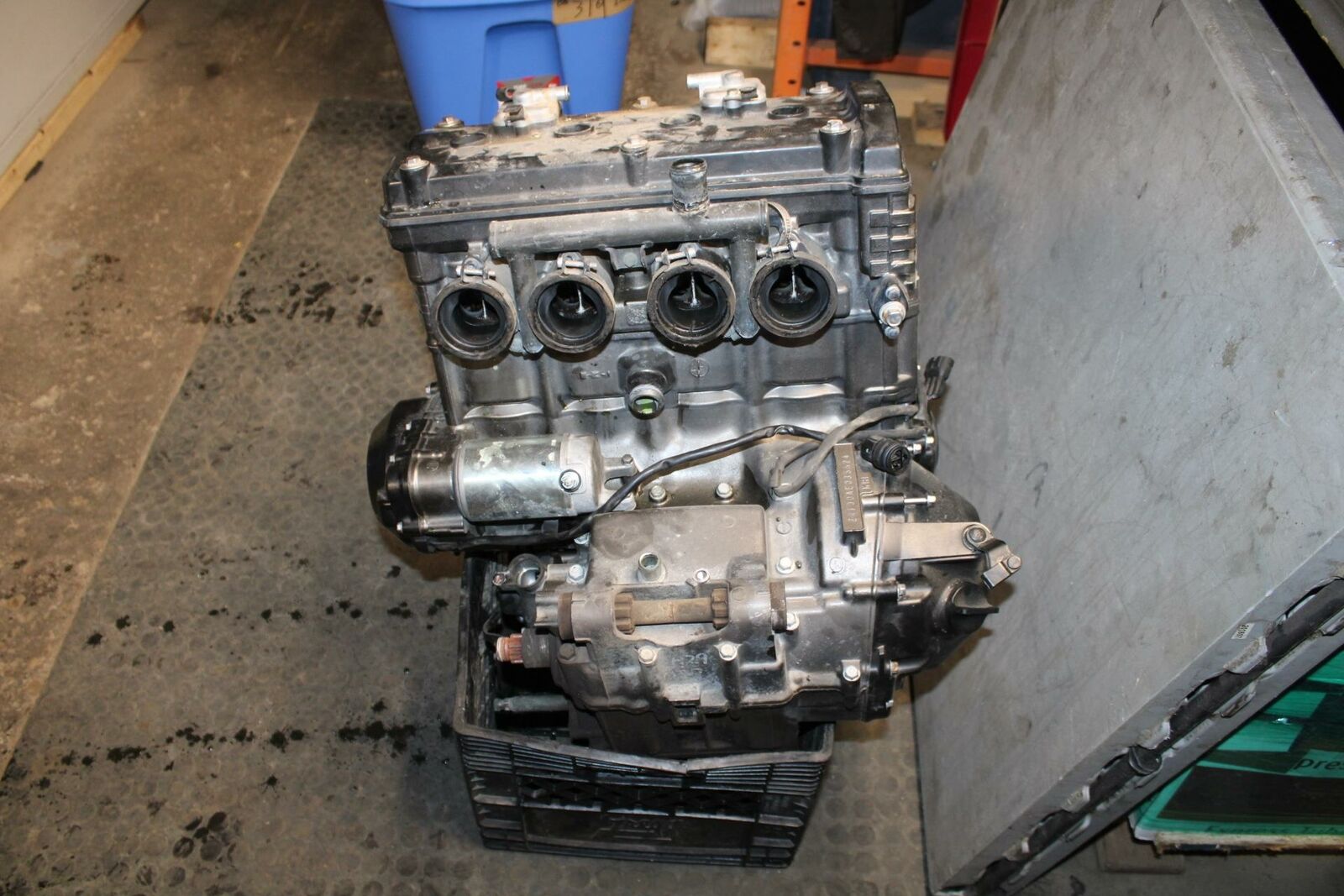 03-06 KAWASAKI Z1000 ENGINE MOTOR BB319