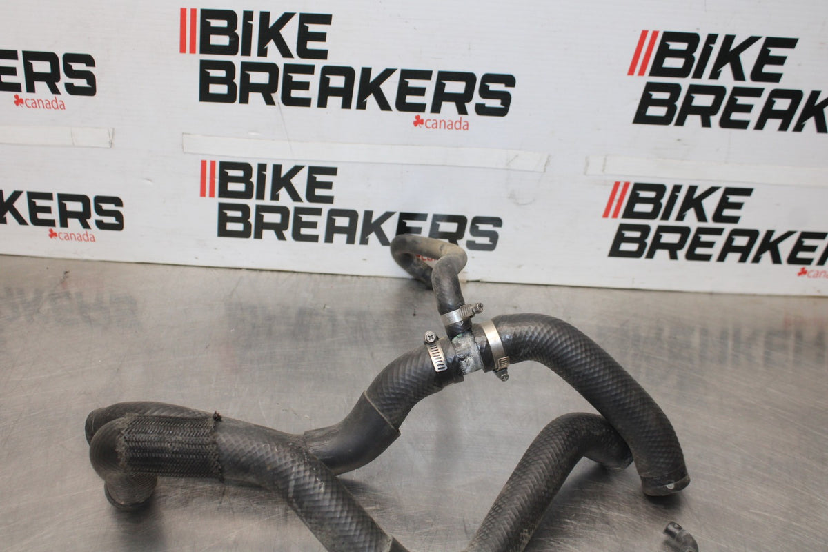 13-18 KAWASAKI NINJA ZX6R RADIATOR HOSES COOLANT WATER PIPES HOSE KIT SET BB915