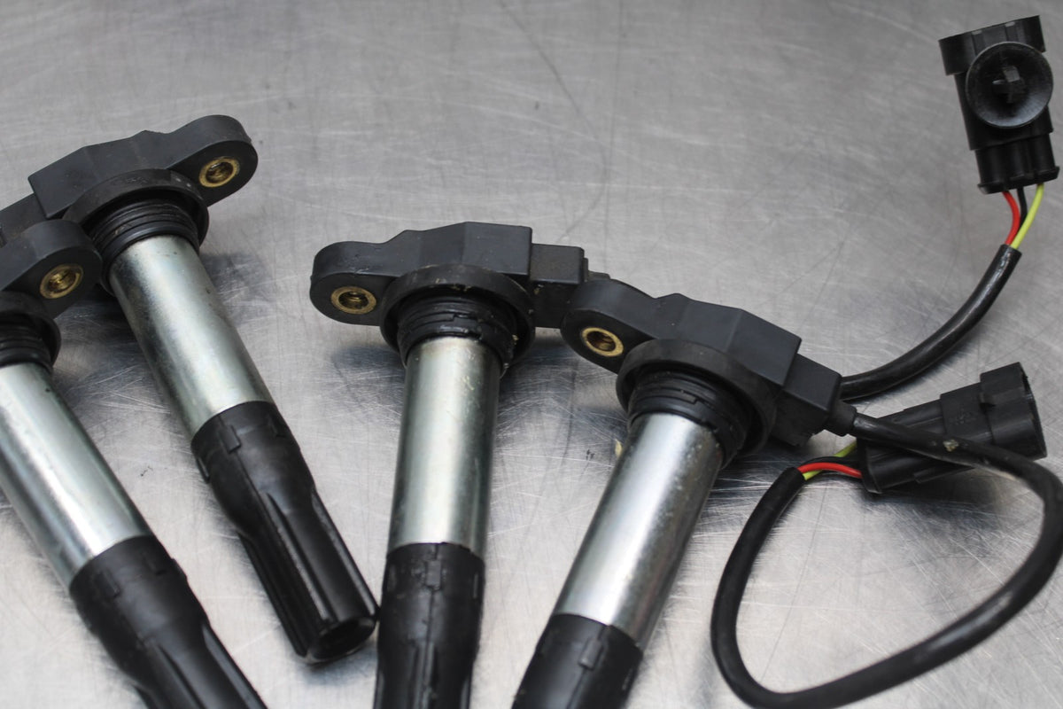 15 APRILIA RSV4 FACTORY APRC ABS IGNITION COILS COIL SPARK PLUG CAPS BB901