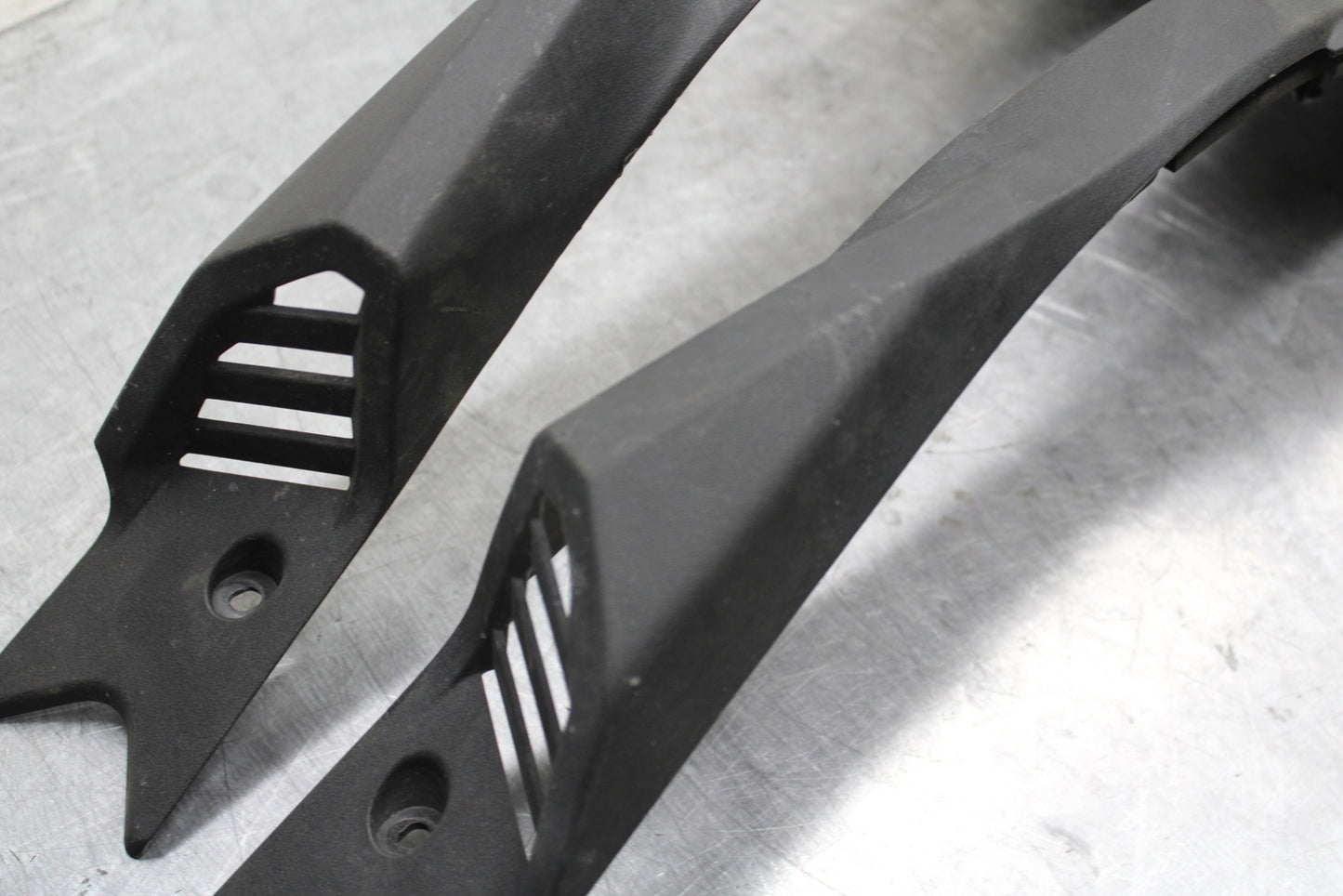 12-17 KAWASAKI NINJA 650 RIGHT LEFT GAS FUEL TANK PANELS COVERS TRIM COWLS BB129