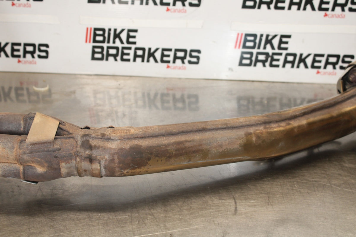 00-05 KAWASAKI NINJA ZX12R FULL EXHAUST SYSTEM HEADERS PIPE MUFFLER BB892