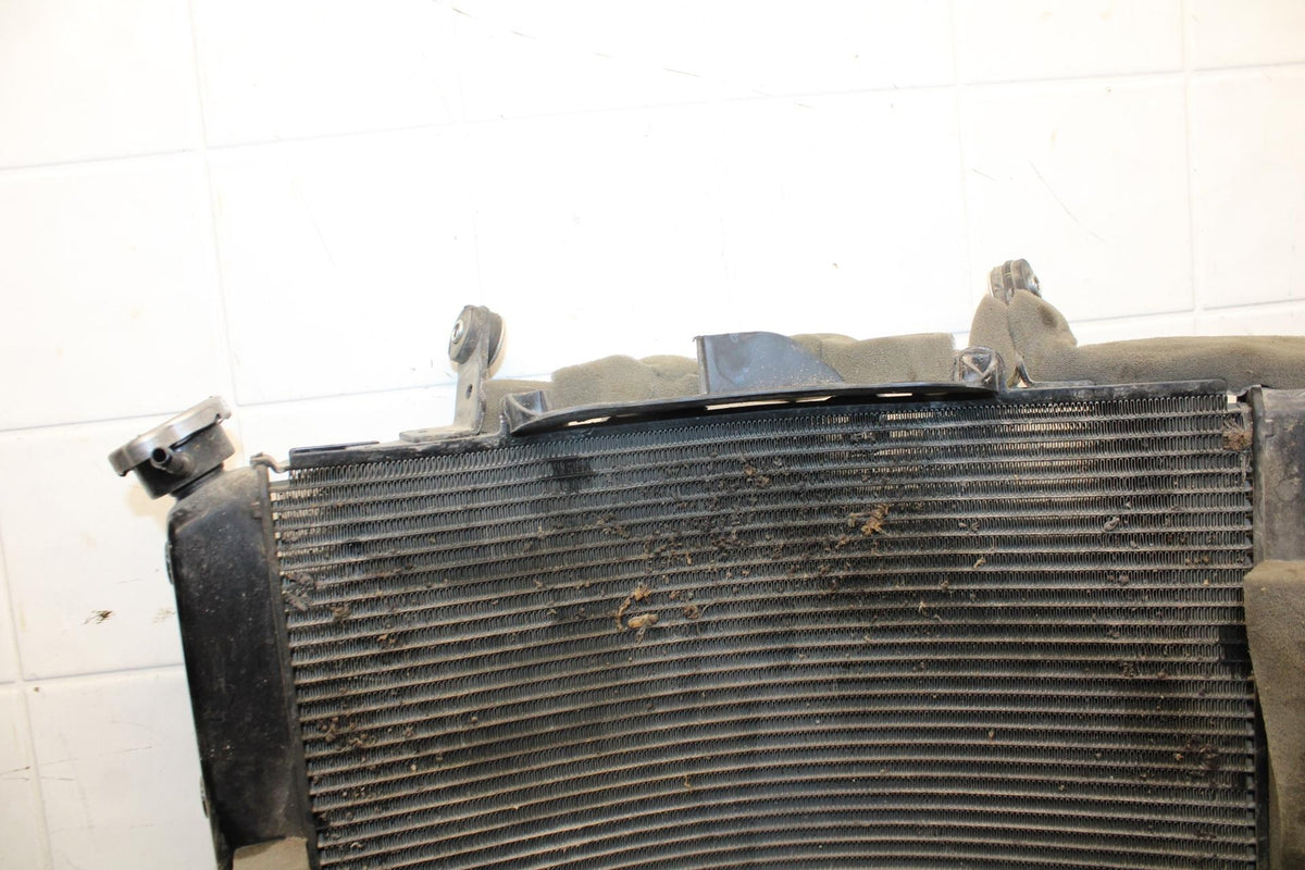 08-16 YAMAHA YZF R6 ENGINE RADIATOR MOTOR COOLER COOLING RADIATER BB451