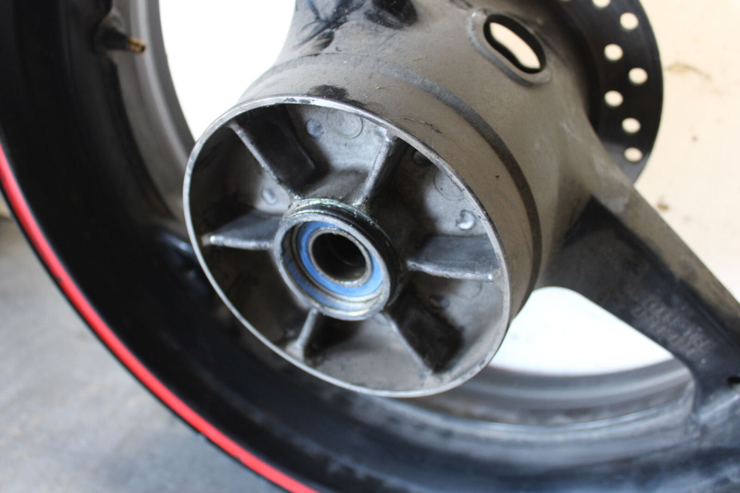 03-04 HONDA CBR600RR REAR WHEEL BACK RIM BB661